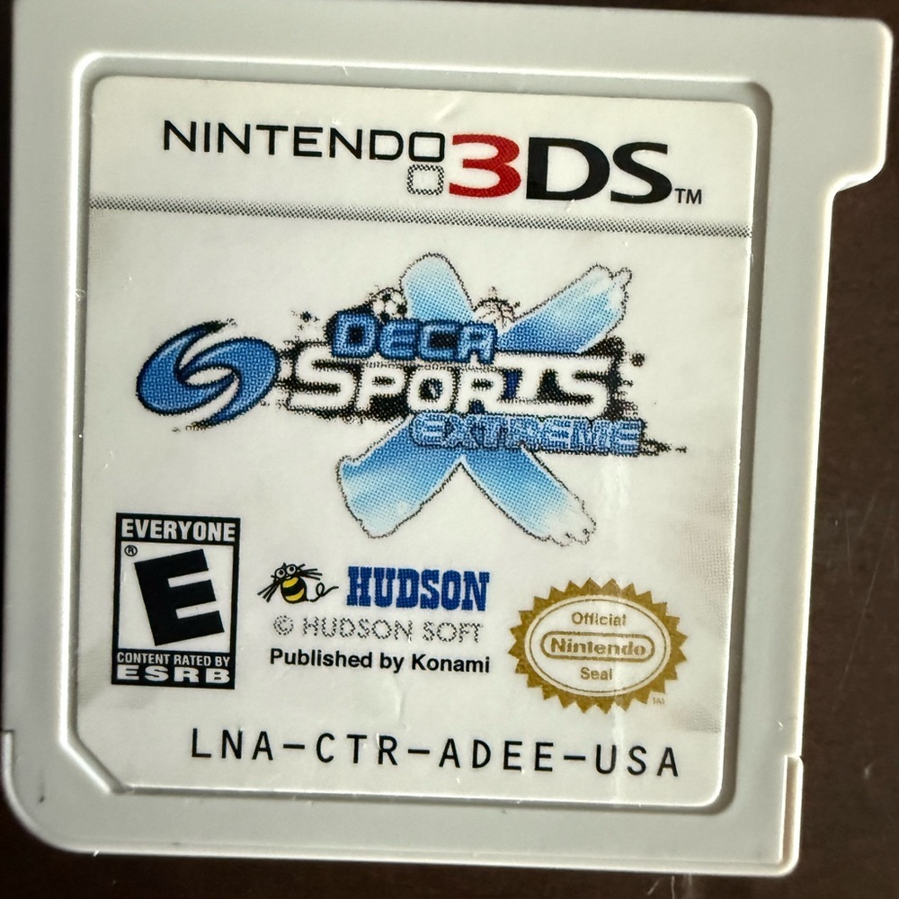 Deca Sports Extreme Nintendo 3DS Game Cartridge Hudson Konami